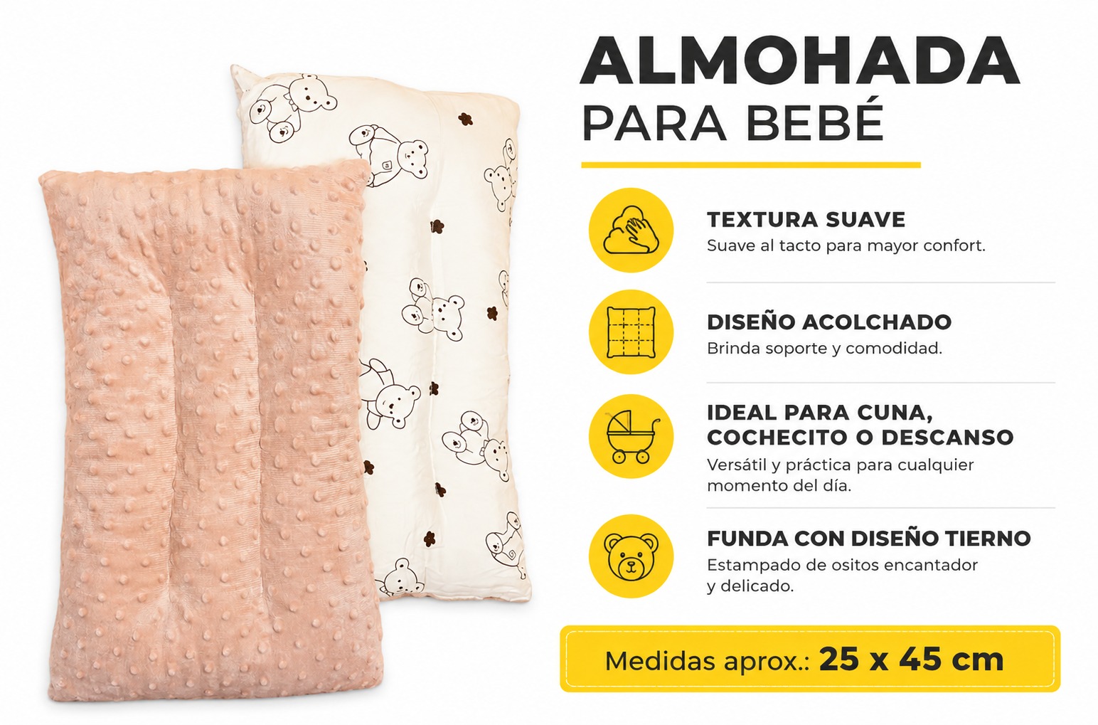 ALMOHADA PARA BEBE