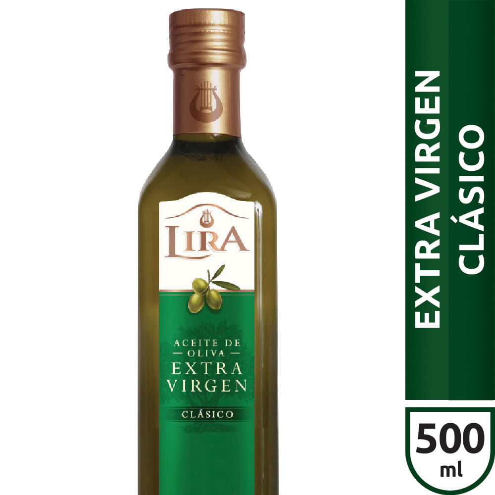 Aceite de Oliva Extra Virgen Lata Lira 500 ml