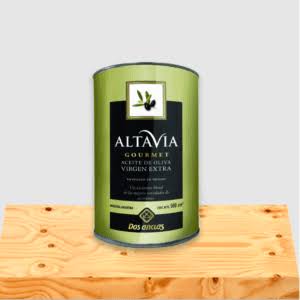 Aceite de Oliva Extra Virgen Lata Red. Alta Via 500 cc