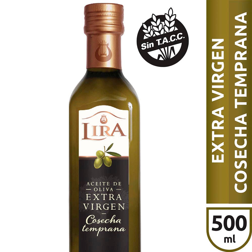 Aceite de Oliva Extra Virgen PET Lira 500 ml