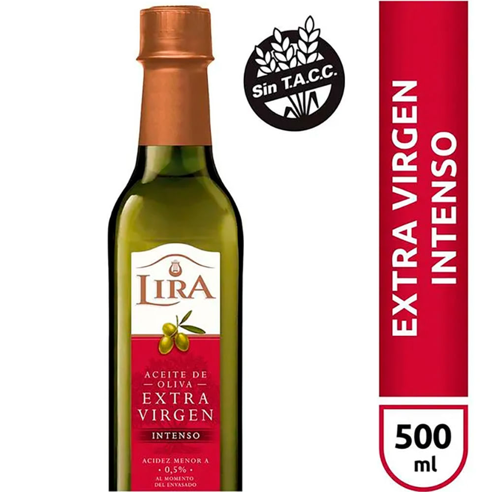 Aceite de Oliva Intenso PET Lira 500 ml