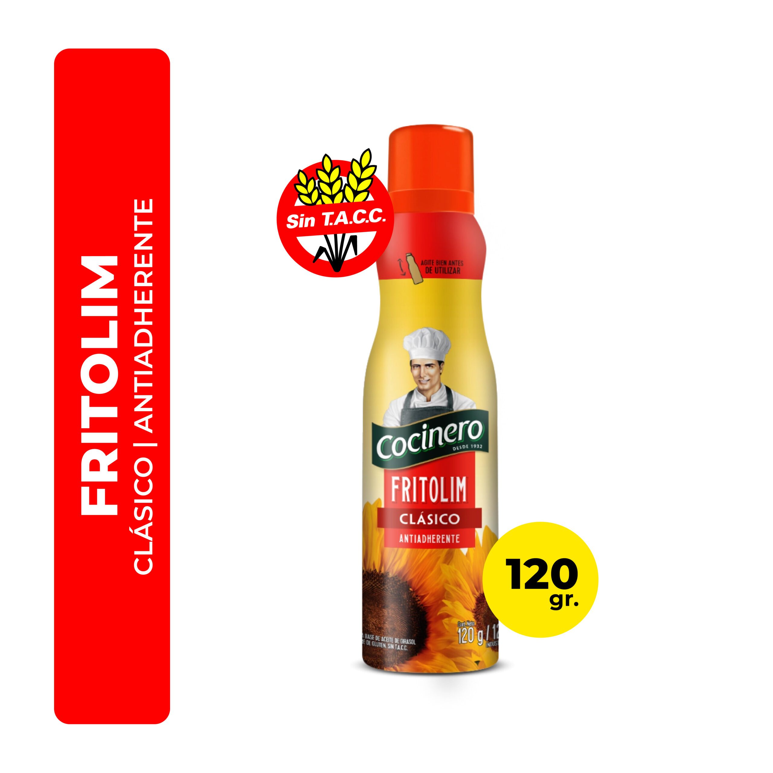 Aceite en Aerosol Clásico Fritolim 120 cc