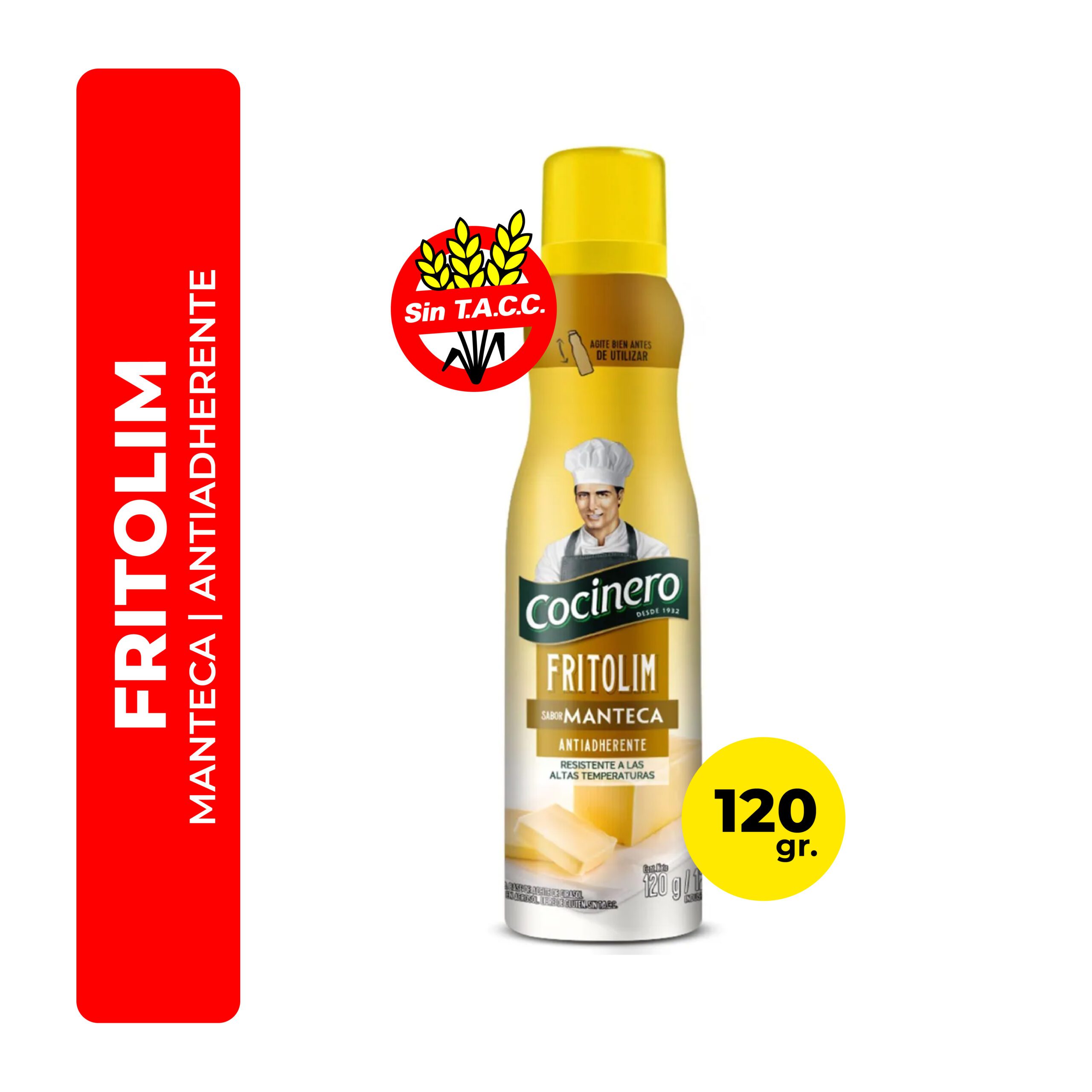 Aceite en Aerosol Manteca Fritolim 120 cc