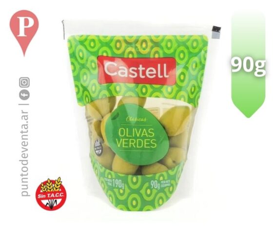 Aceituna Negra DP Castell 100 Grs