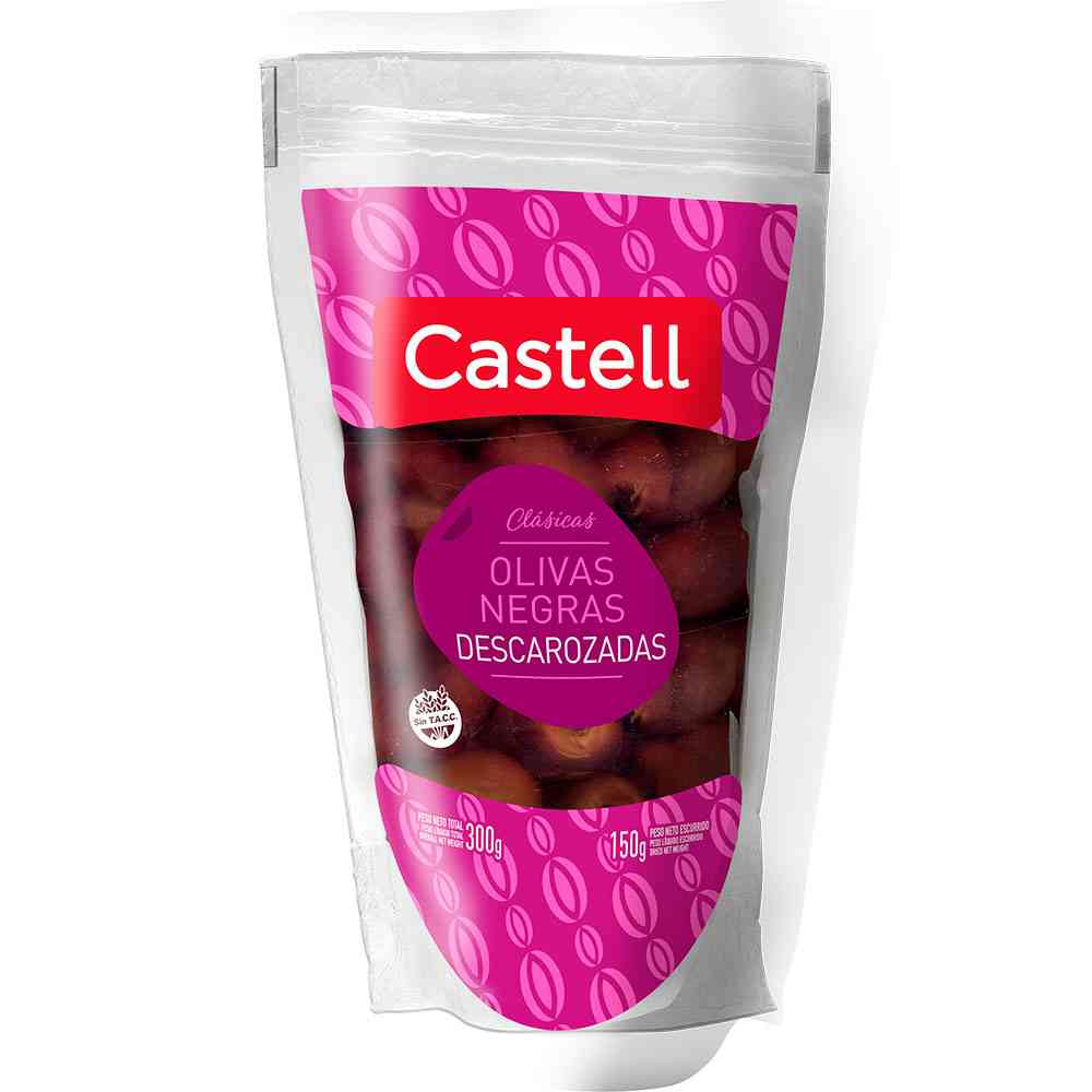 Aceituna Negra DP Castell 180 Grs