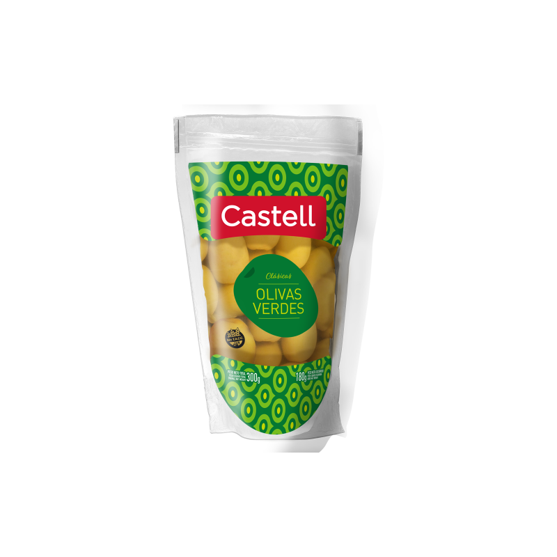 Aceituna Negra Descarozada Pet Castell 800 Grs