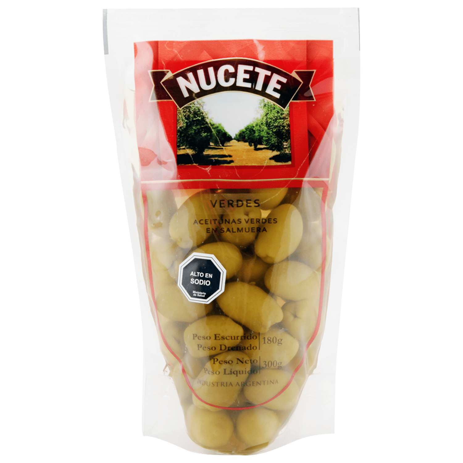 Aceituna Verde Doy Pack Nucete 300 Grs