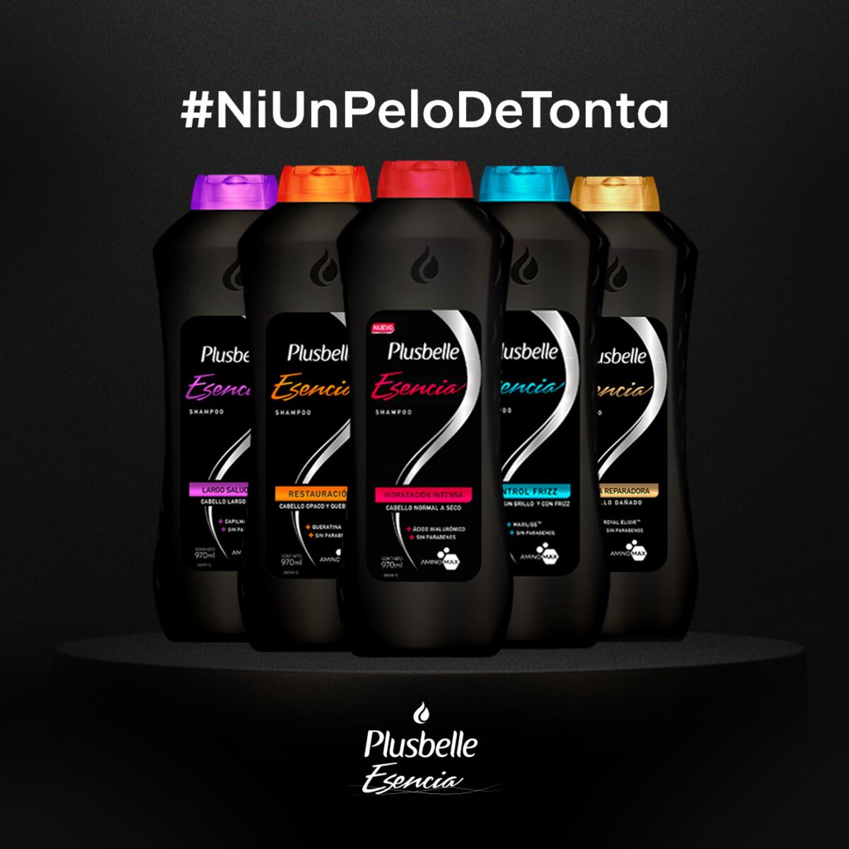 Acondicionador Esencia Brillo Perfecto Plusbelle 700 ml