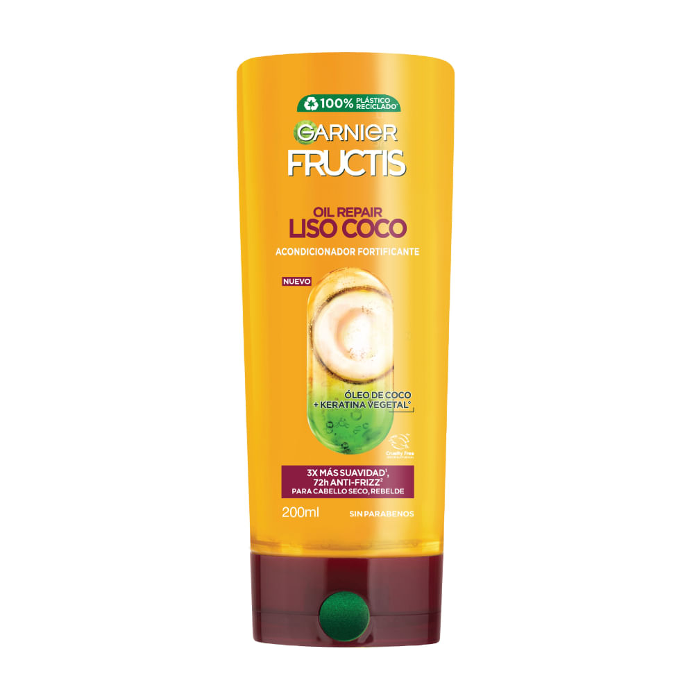 Acondicionador Oil Repair Liso Coco Nvo Fructis 200 ml