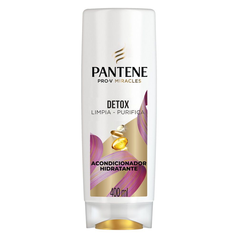 Acondicionador Pro-V Micrales Detox Pantene 400 ml