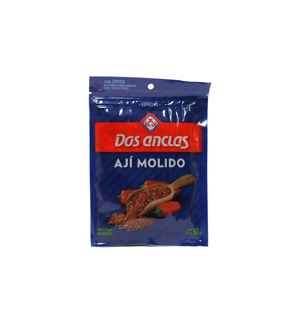 Aji Molido Dos Anclas 50 Grs