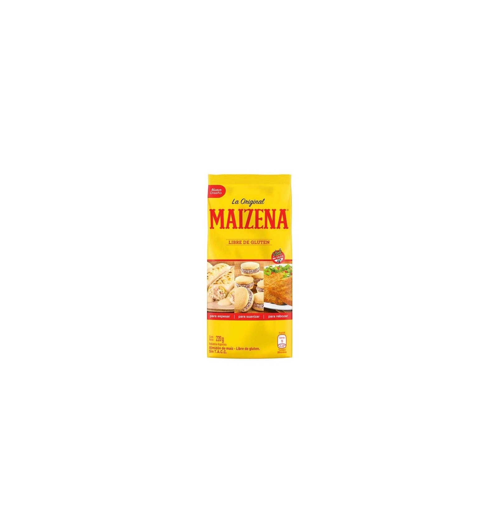 Almidon de Maiz Pouch Maizena 220 Grs