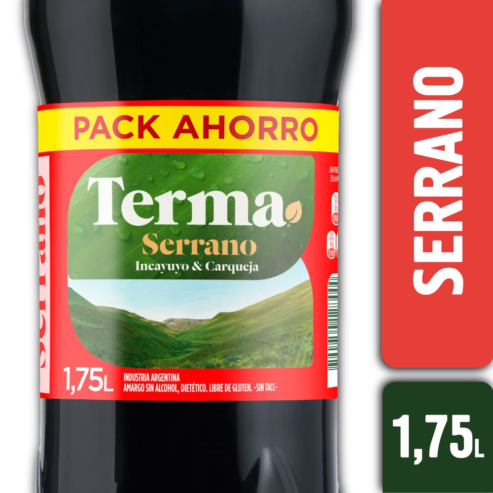 Amargo Serrano Terma 1.750 Lts