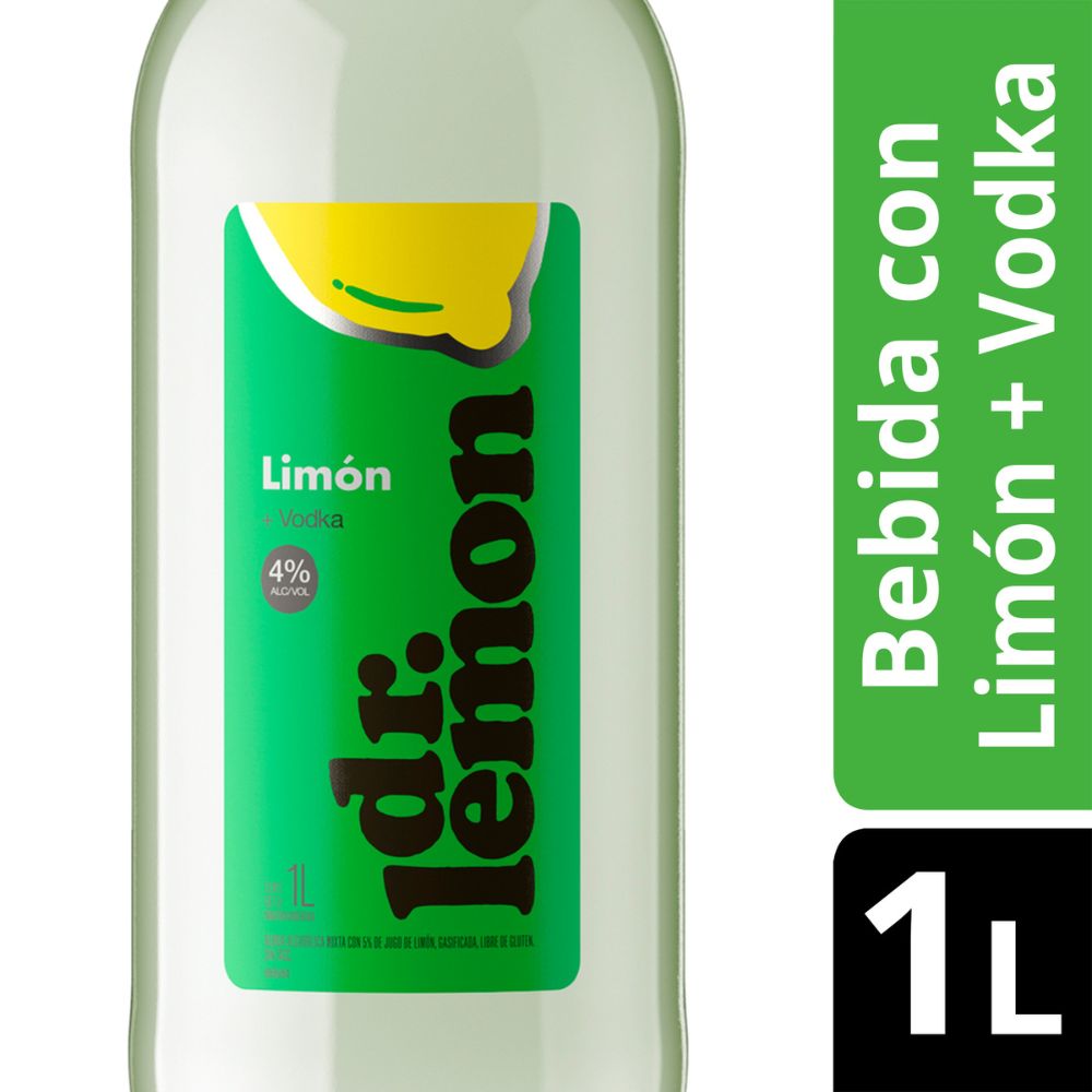 Aperitivo Green Apple Dr. Lemon 1 Lts