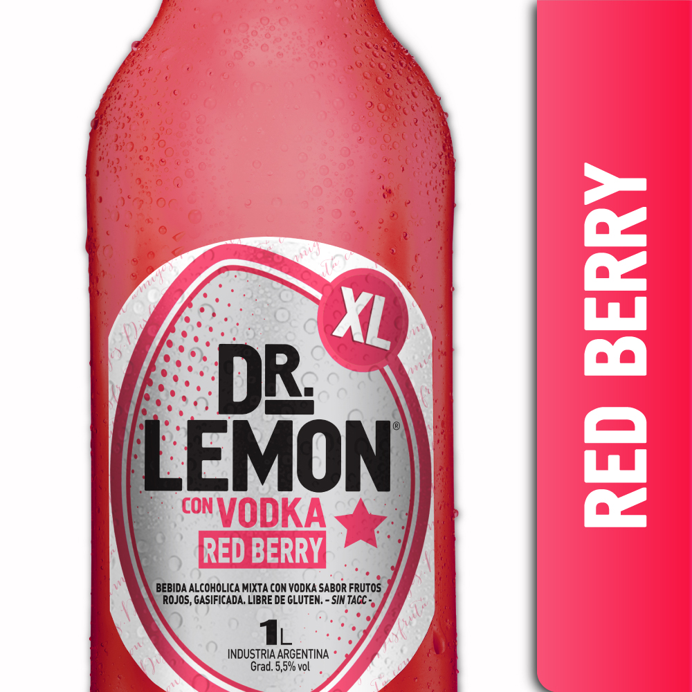 Aperitivo Red Berry Dr. Lemon 473 ml