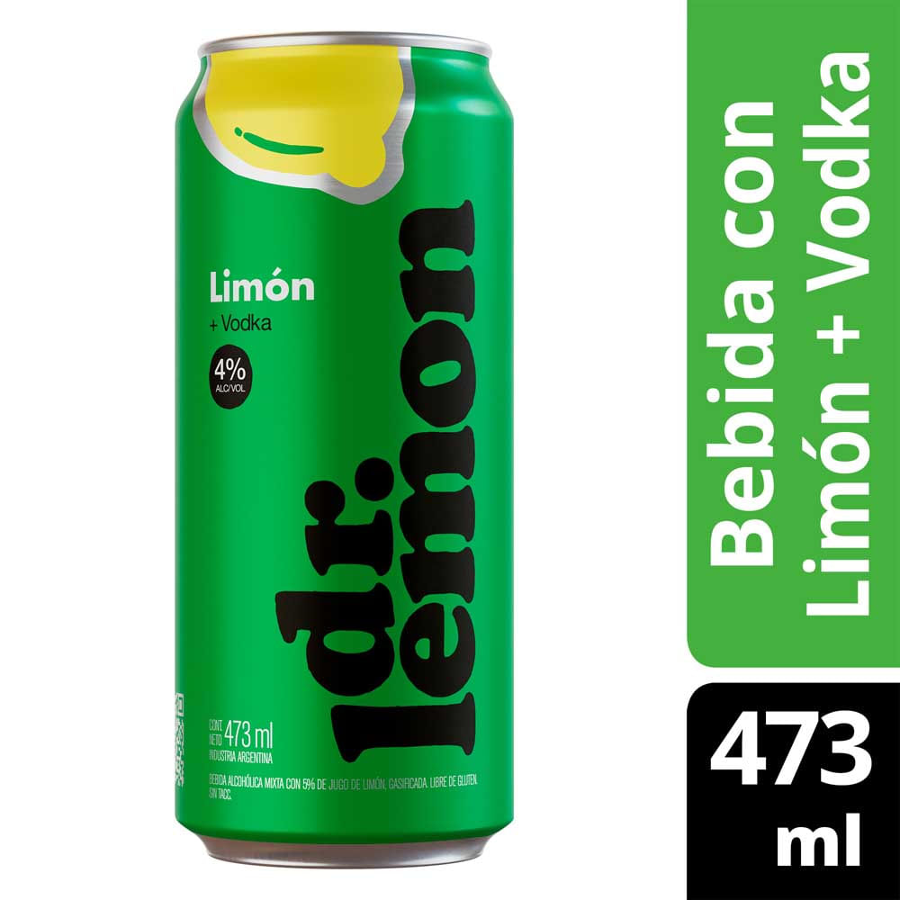 Aperitivo Summer Tropical Gin Lata Dr. Lemon 473 ml