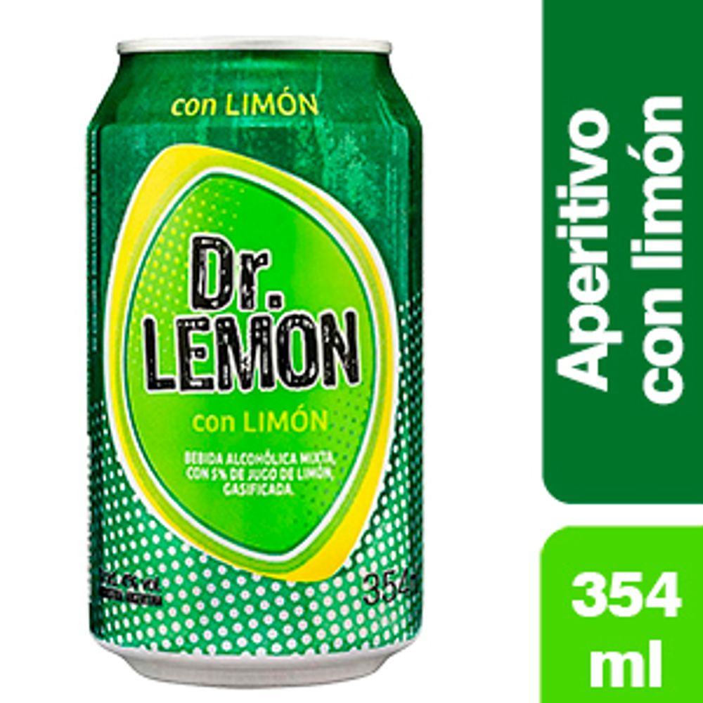 Aperitivo c/Limon Dr. Lemon 473 ml