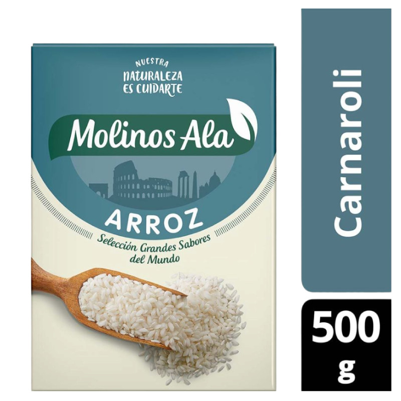 Arroz Carnaroli Estuche Molinos Ala 500 Grs