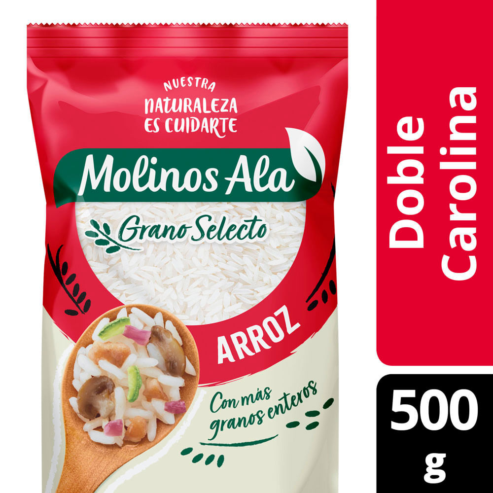 Arroz Doble Carolina Molinos Ala 500 Grs