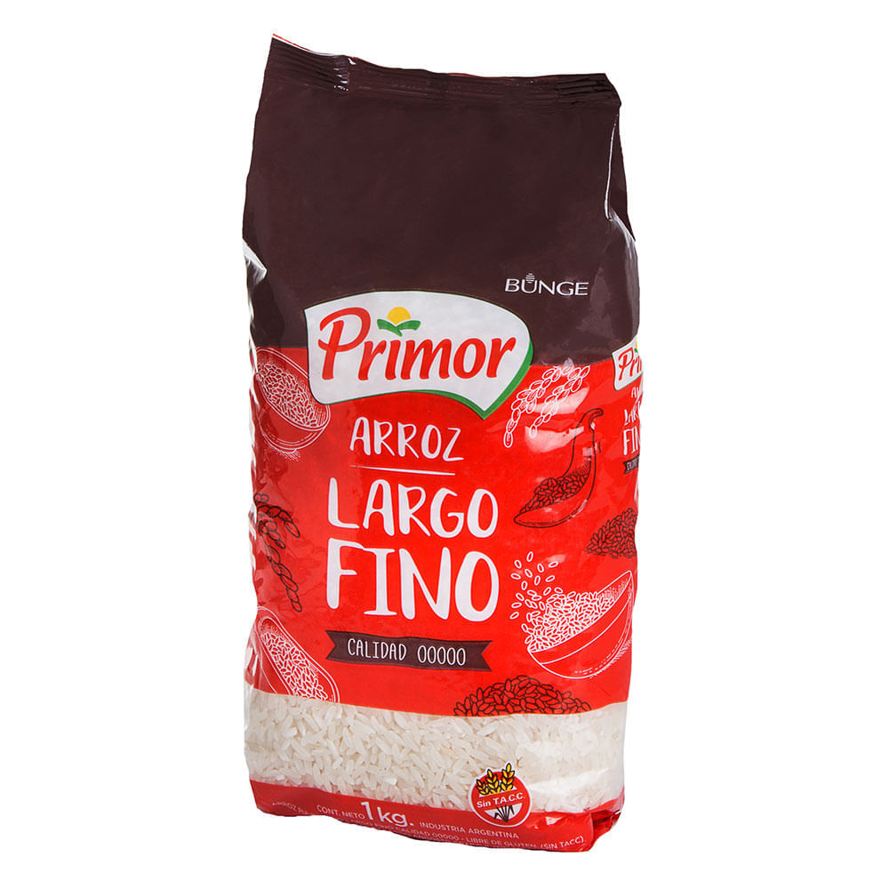 Arroz Largo Fino 5/0 Primor 1 Kgr