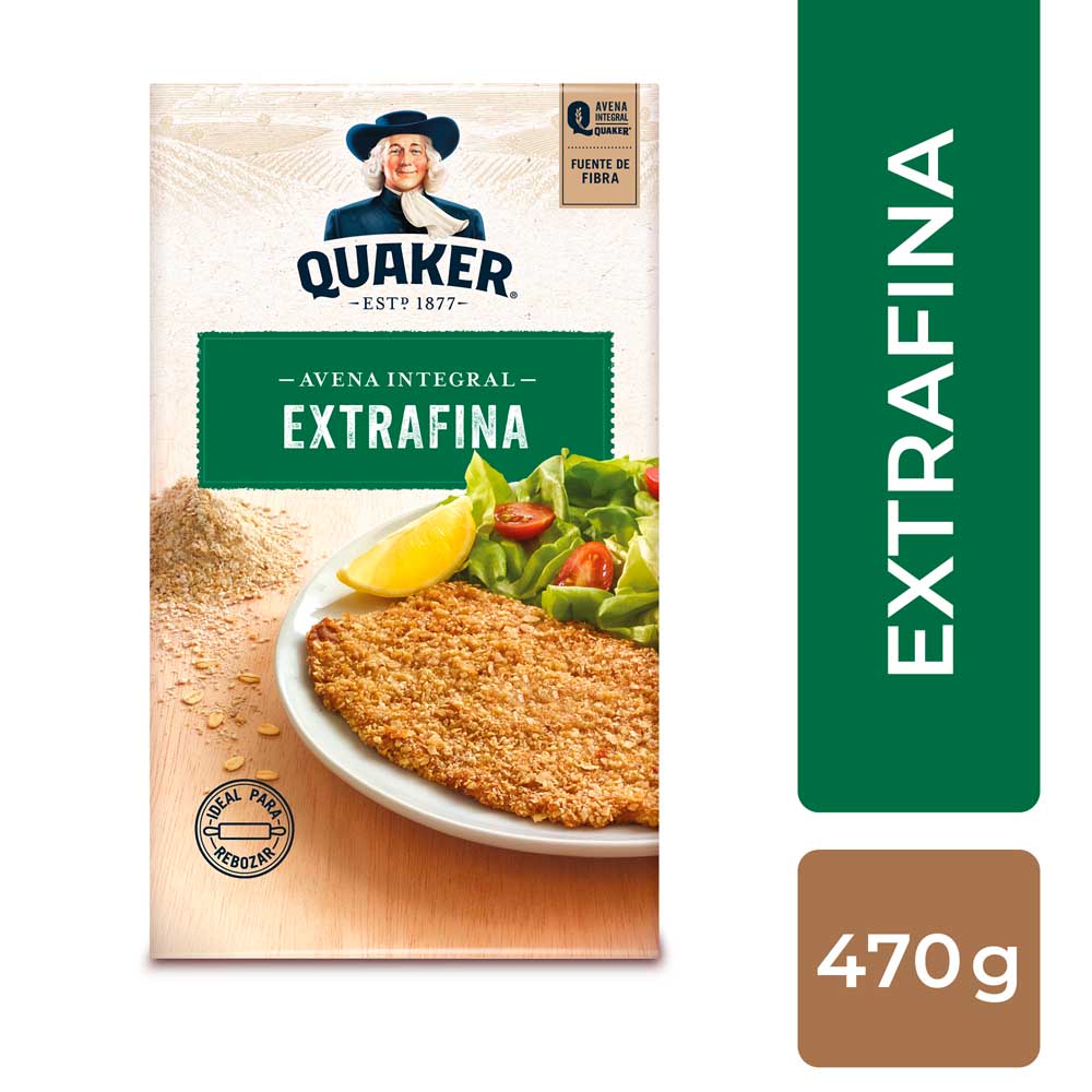 Avena Extra Fina Quaker 470 Grs