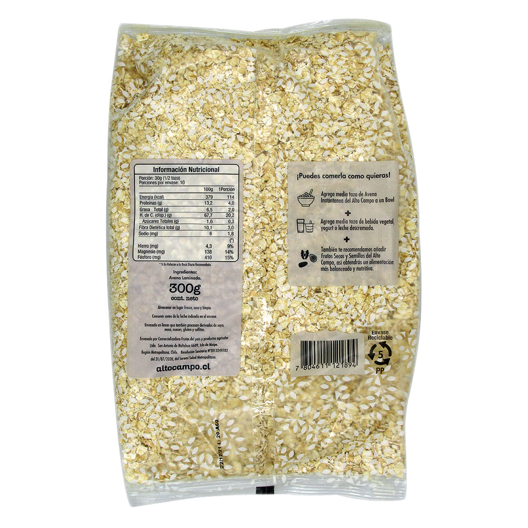 Avena Tradicional Quaker 550 Grs