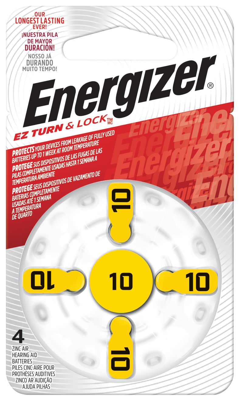Bateria AZ10 DP4 Energizer 4 Un