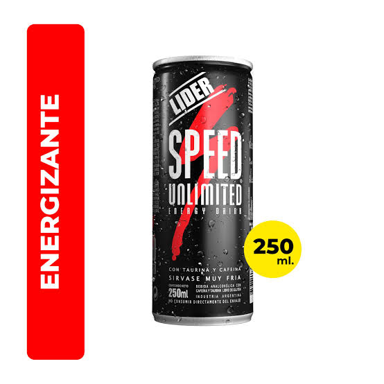 Bebida Energizante Energy Drink Speed 250 ml