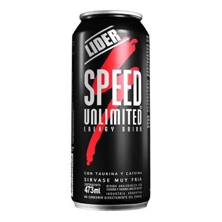 Bebida Energizante Energy Drink Speed 473 cc