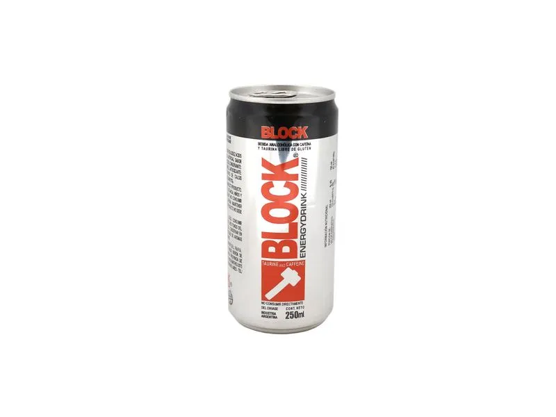 Bebida Energizante Energy Drink block 250 ml