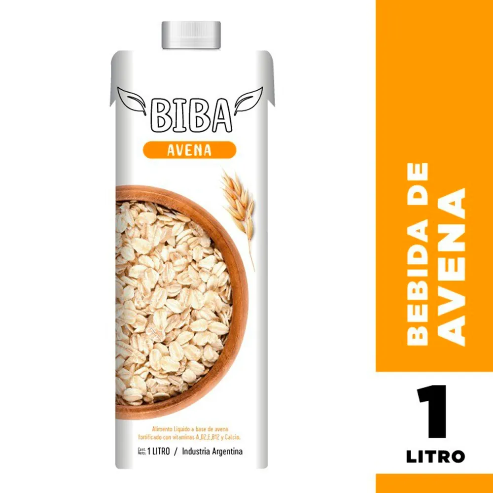 Bebida de Avena Biba 1 Lts