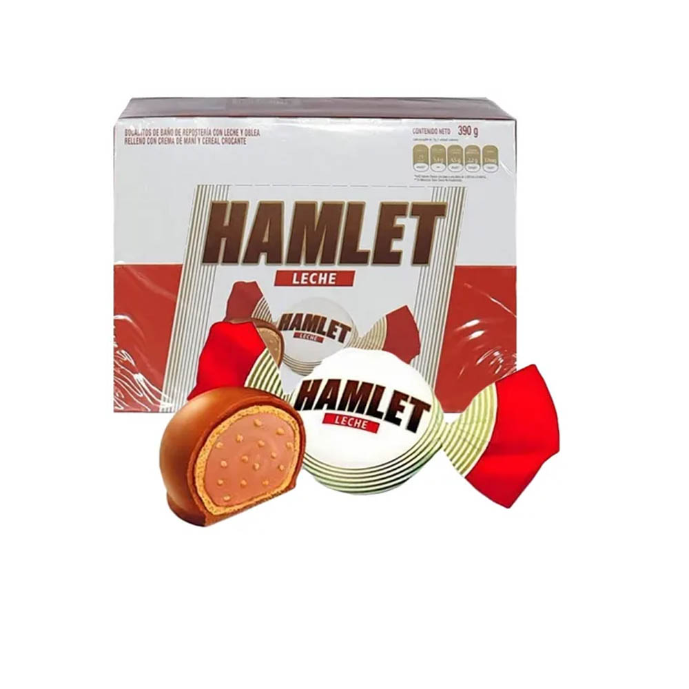 Bombon Leche Hamlet 390 Grs