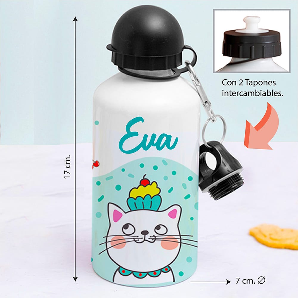 Botella Infantil Gatito VAIA 1 Un