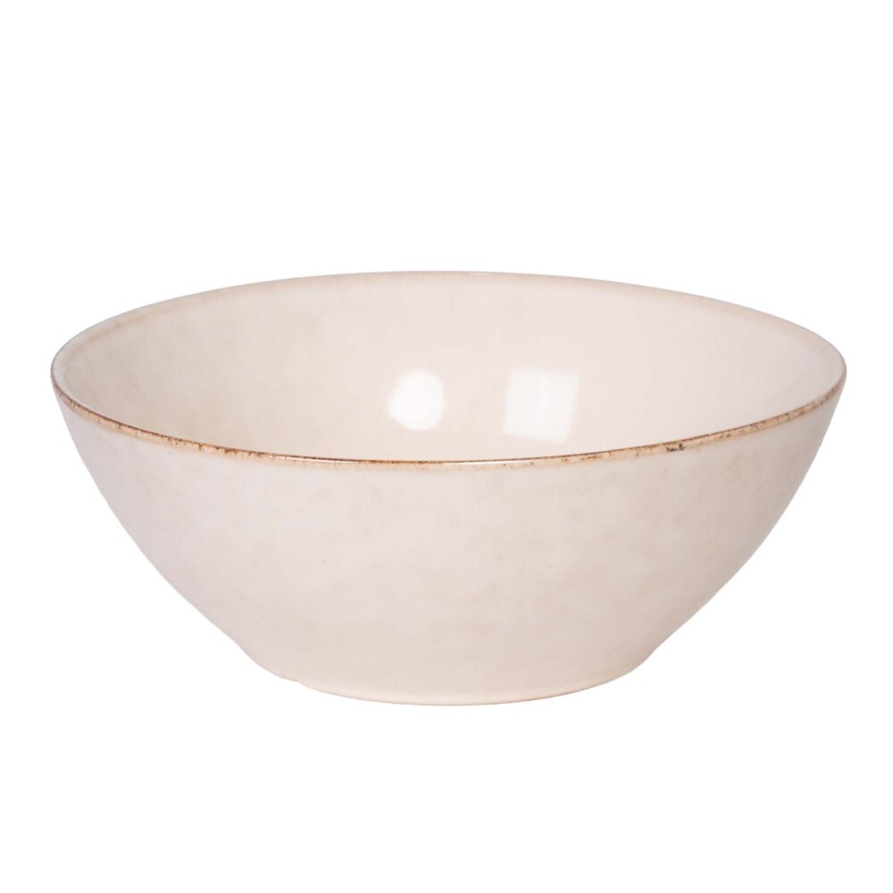 Bowl Plastico D PP 20cm Beige Carol 1 Un