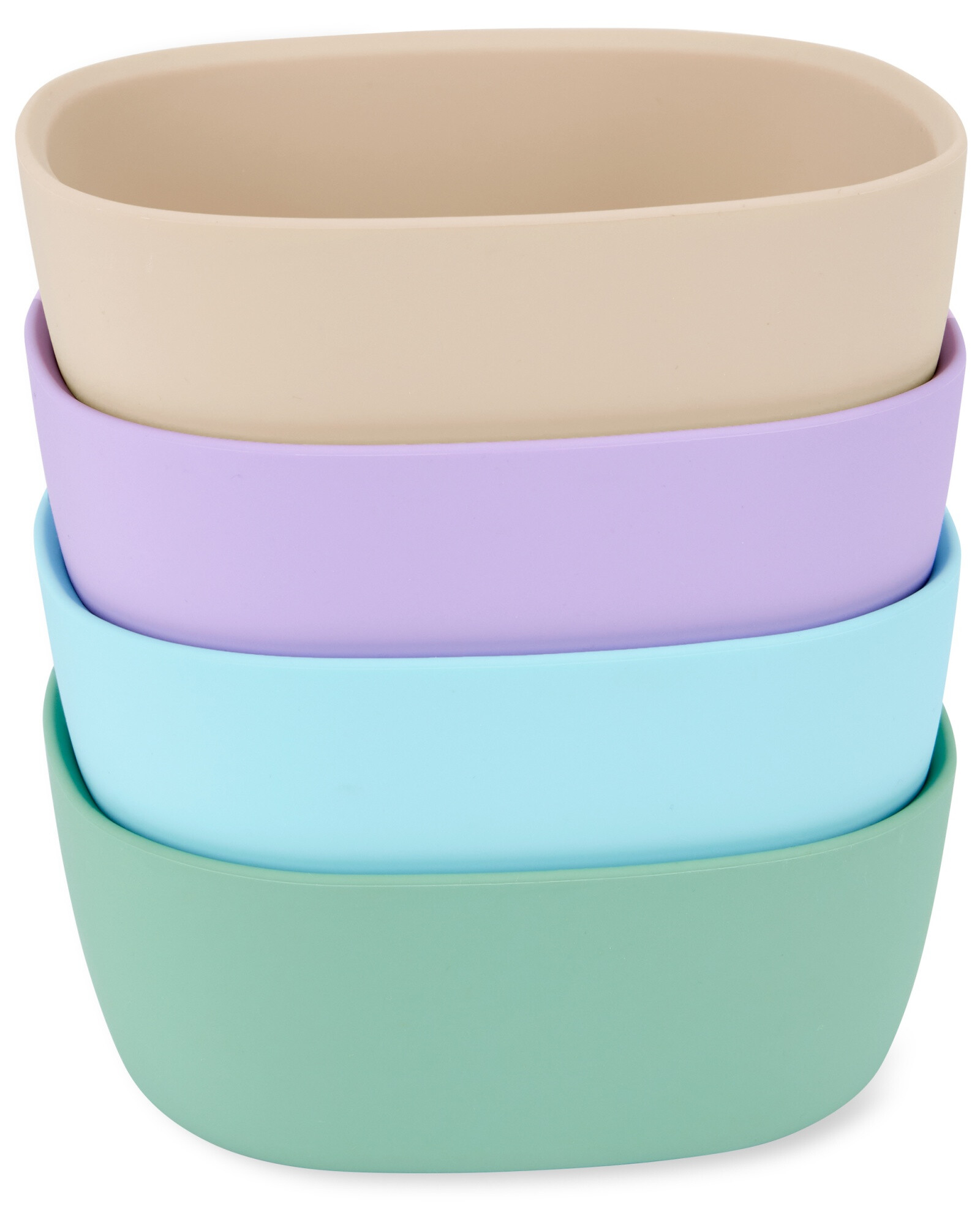 Bowl Plastico Recto D 18x9cm Beige Carol 1 Un