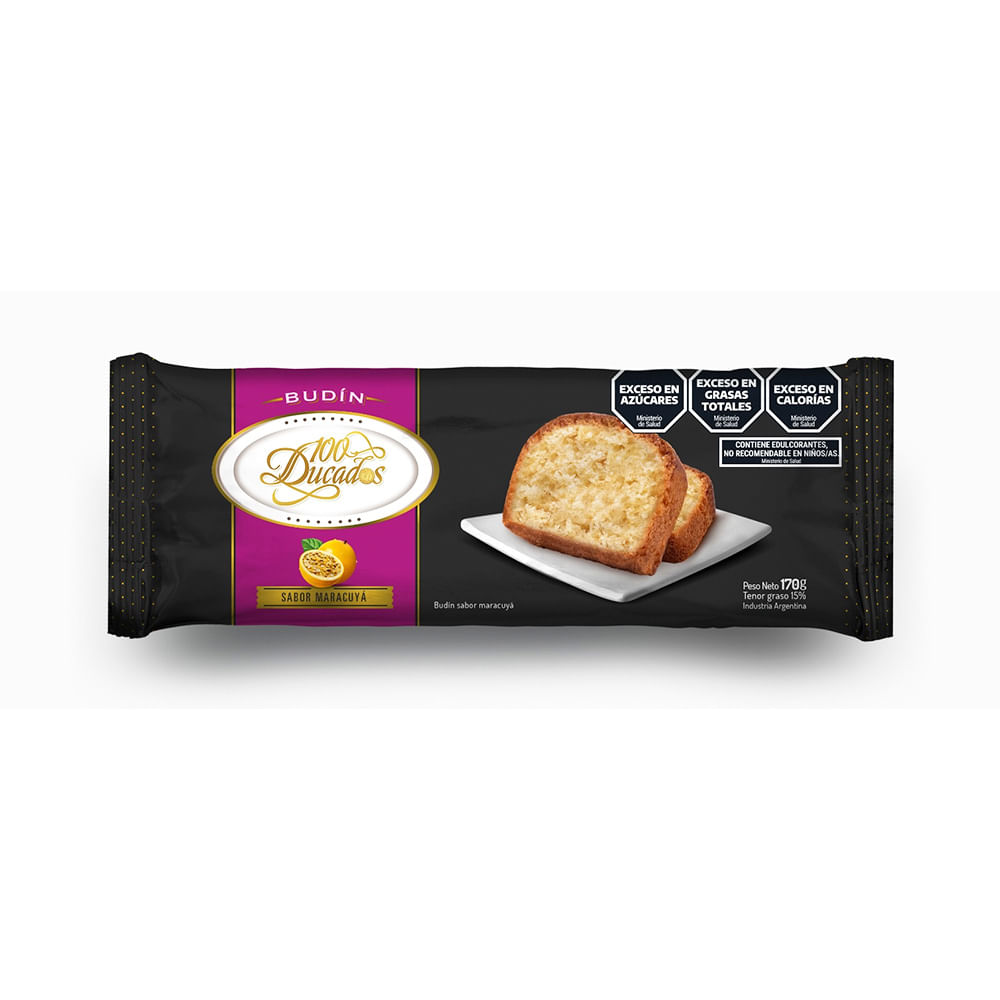 Budin Maracuya 100 Ducados 170 Grs