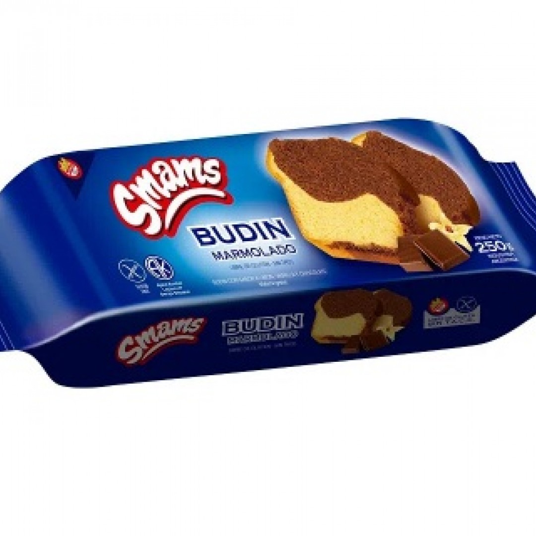 Budin Marmolado Smams 250 Grs