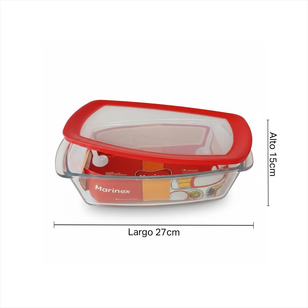 Budinera Vidrio 1.5L Marinex 1 Un