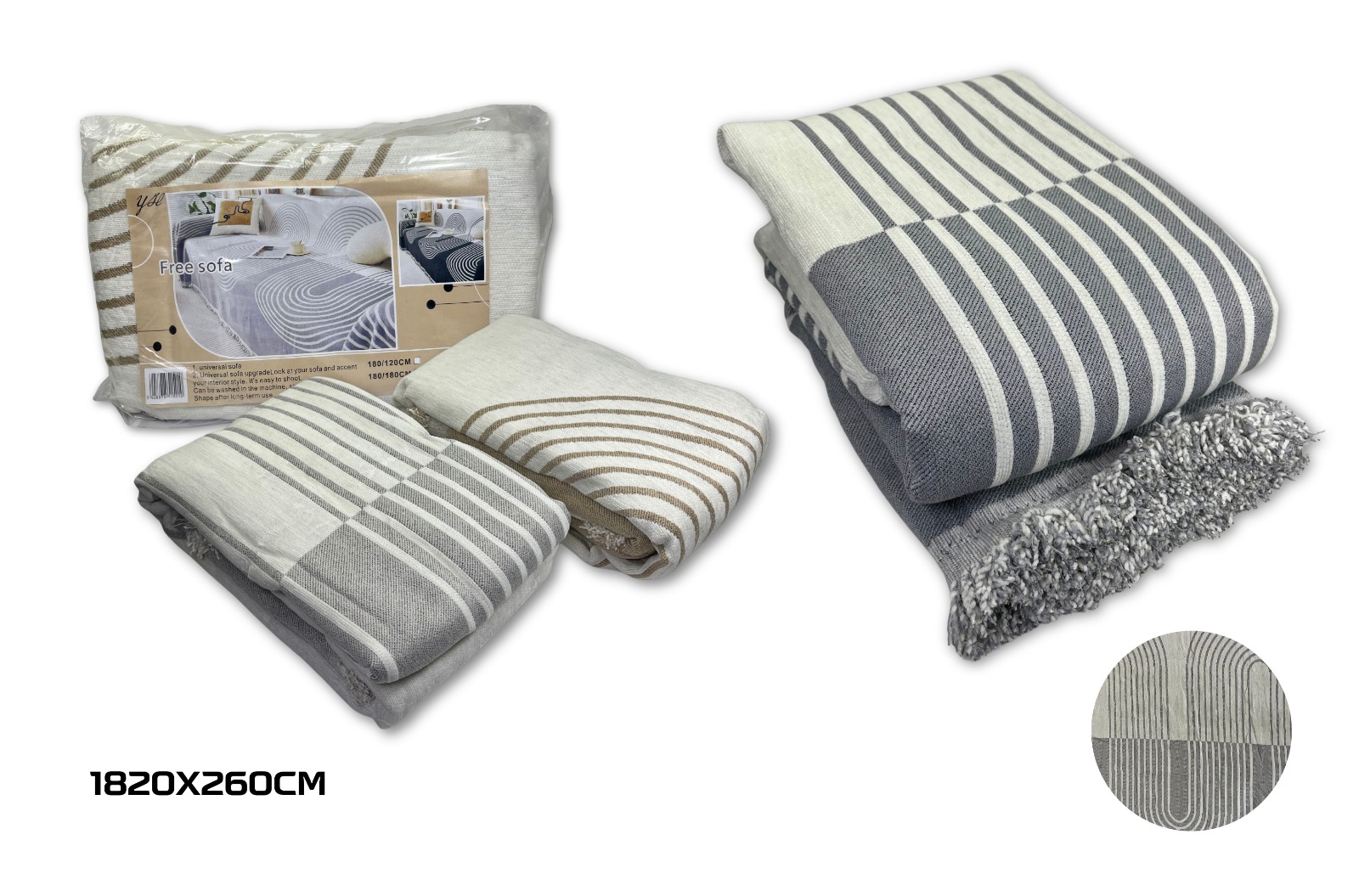 COVER PARA SOFA CON DISEÑO