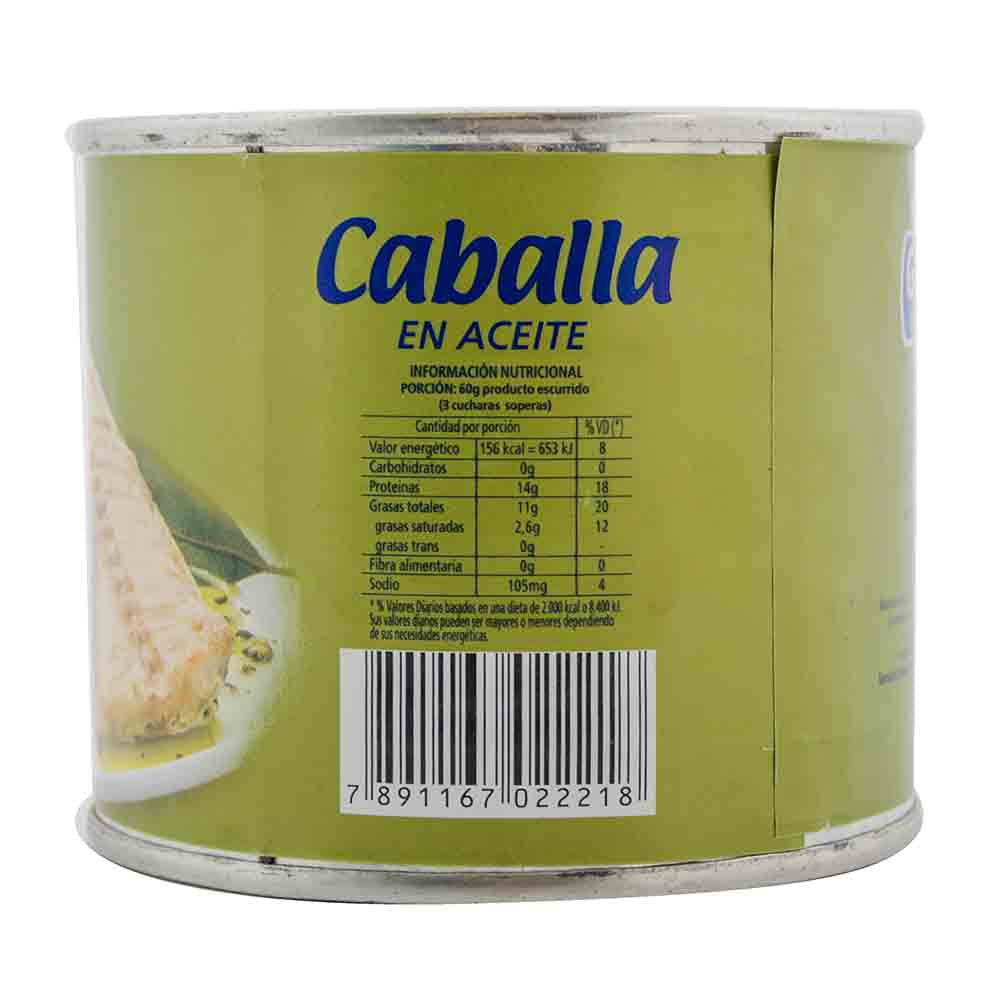 Caballa en Aceite Gomes da Costa 380 Grs