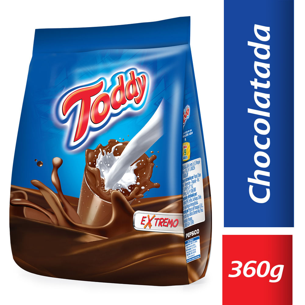 Cacao Instantaneo Extremo Toddy 360 Grs