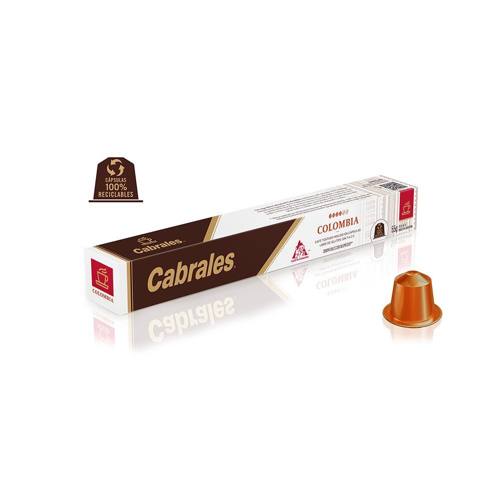 Cafe Capsula Capuccino DG Cabrales 10 Un