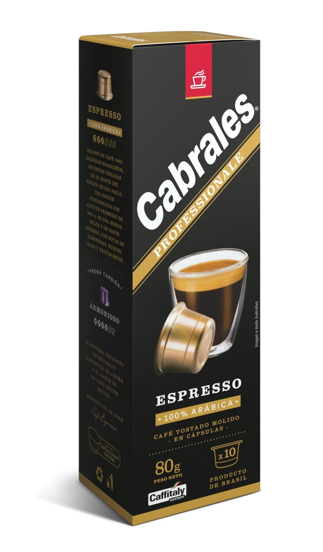 Cafe Capsula Espresso DG Cabrales 10 Un