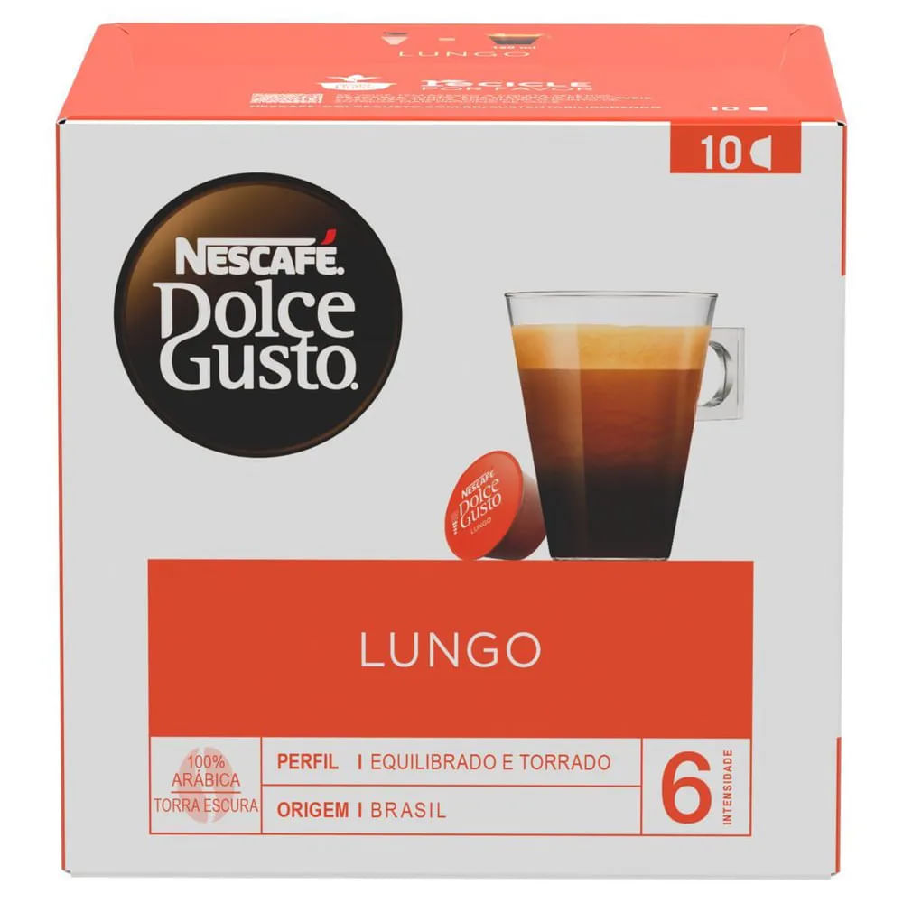 Cafe Capsula Lungo DG Cabrales 10 Un
