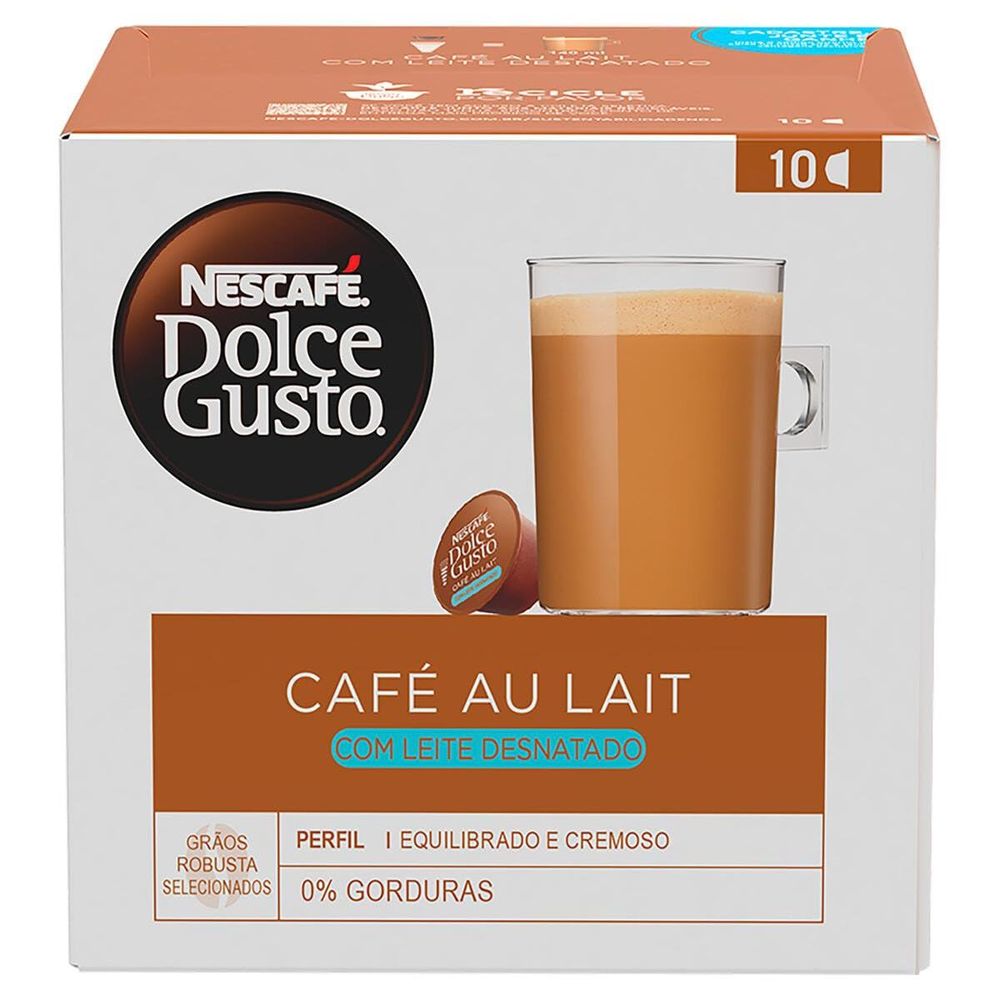 Cafe Dolce Gusto Au Lait Cap. Nescafe 100 Grs