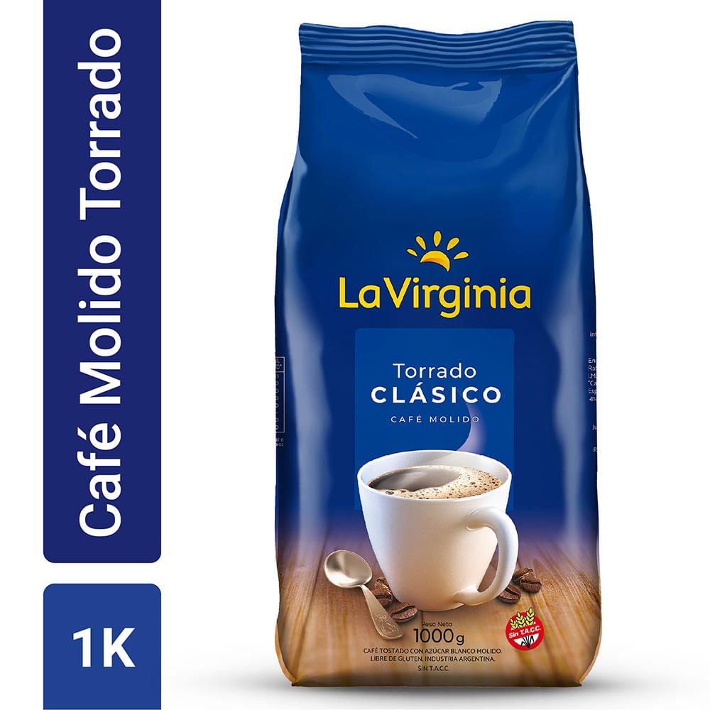 Cafe Equilibrado Molido La Virginia 1 Kgr