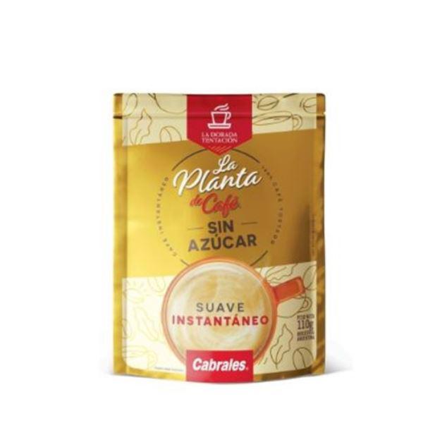 Cafe Instantaneo 100%Tostado Suave DP La Planta de Cafe 110 Grs