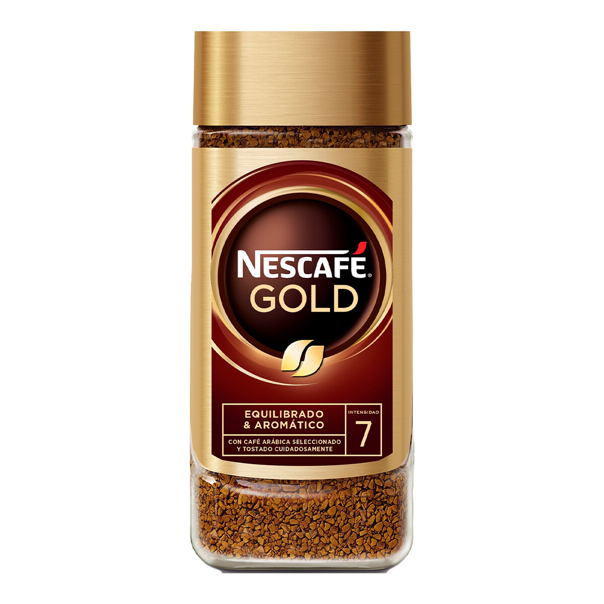 Cafe Instantaneo Gold Intensidad 7 Nescafe 100 Grs
