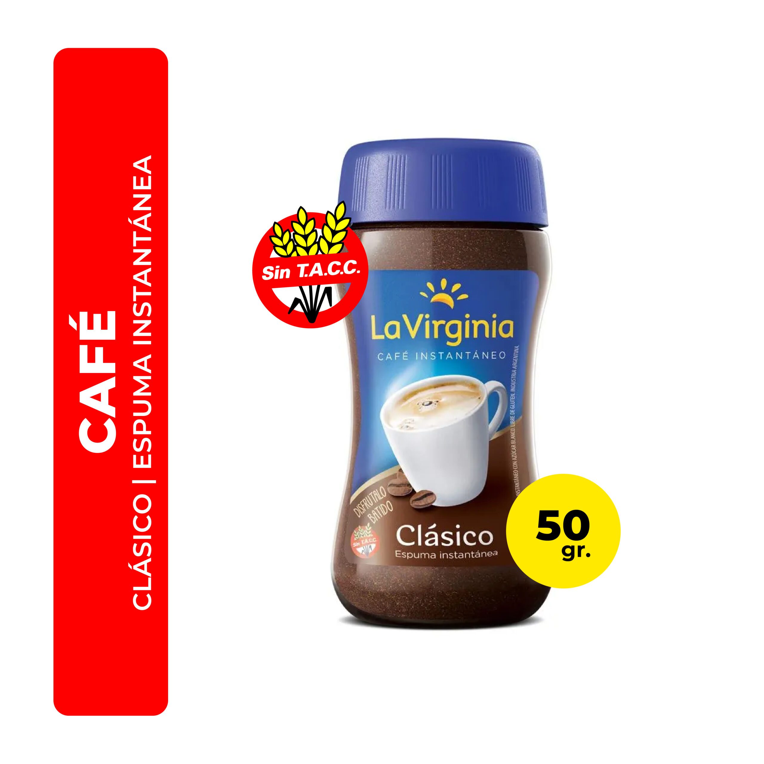 Cafe Instantaneo La Virginia 50 Grs