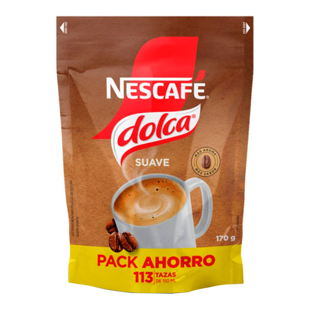 Cafe Instantaneo Suave DP Nescafe 170 Grs